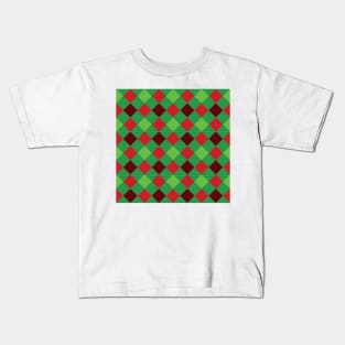 Colorful pattern with rhombuses Kids T-Shirt